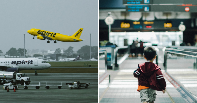 A Little Traveler's Christmas Adventure: A 6-Year-Old Boy Takes an Unexpected Journey on the Wrong Spirit Airlines Flight