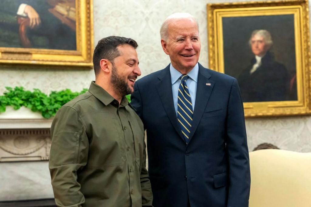Biden invites Zelensky to White House in show of solidarity as standoff with Republicans over aid continues