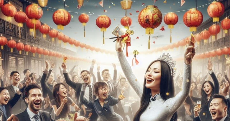 Chinese woman named 'Song' hosts lavish celebration to commemorate her divorce