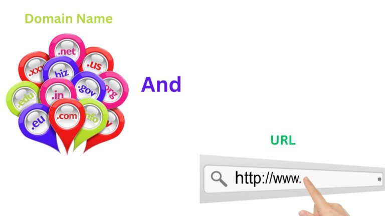 Domain name and URL: are there differences?