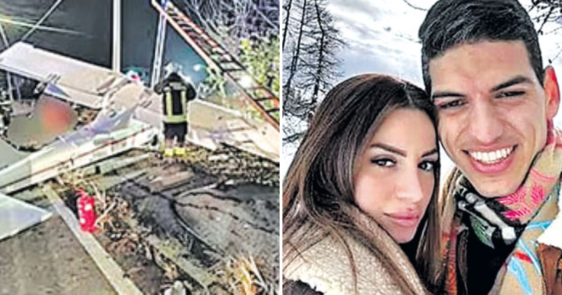 Double miracle: Italian couple cheats death in two separate plane crashes