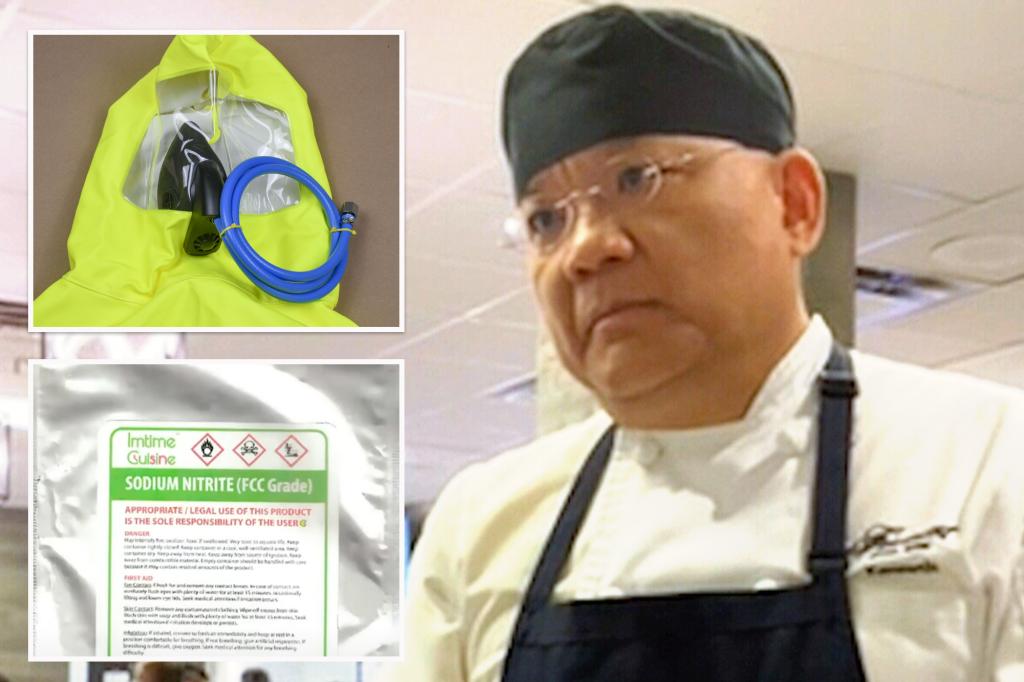 Exchef is accused of selling 1,200 suicide kits that caused dozens of deaths around the world