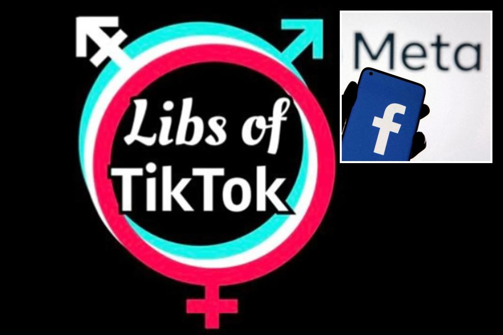 Facebook suspends 'Libs of TikTok' for violating its community standards