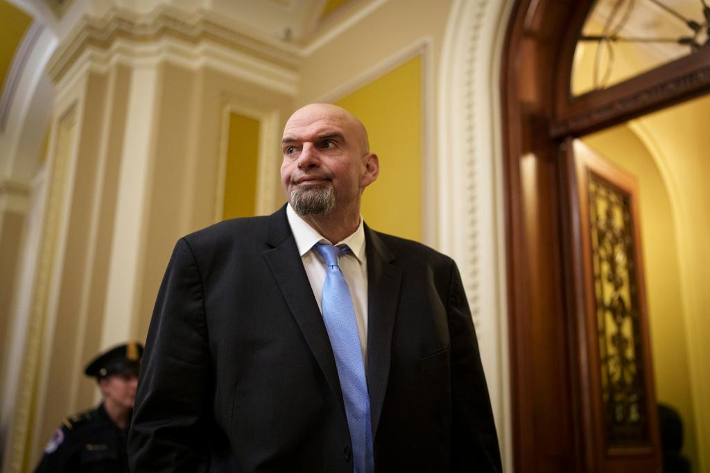 Fetterman Declares He's "Not a Progressive" After Being Criticized by the Left for His Views on Israel War