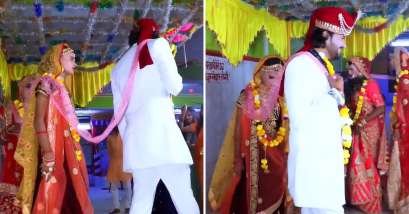 Four-in-one wedding: the groom's ceremony with several brides sweeps the Internet