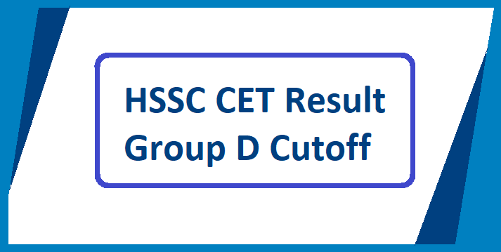 HSSC CET Result 2023