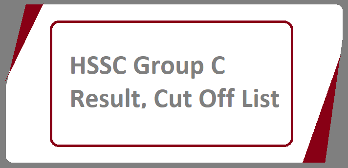 HSSC Group C Result 2024