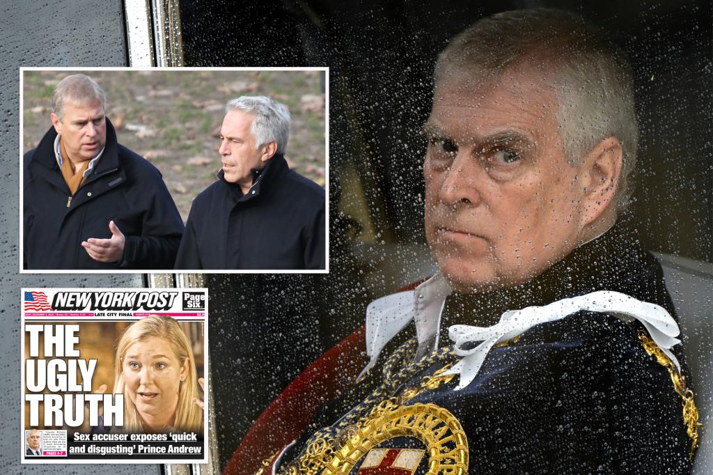 'Haunted' Prince Andrew as name 'will appear' in Jeffrey Epstein court papers