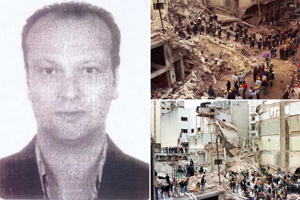 Hezbollah operative charged in deadly 1994 bombing of Argentine Jewish center that killed 85 people