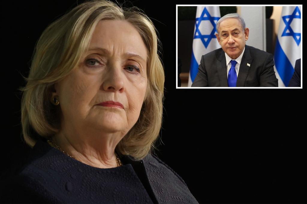 Hillary Clinton tells family of hostages held by Hamas Israel's Netanyahu is more focused on 'politics, his personal survival' than his freedom: report