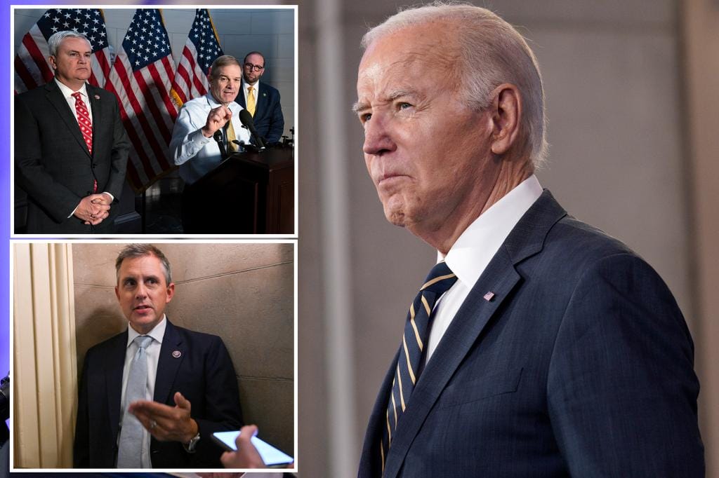 House Republicans unveil resolution to authorize Biden impeachment inquiry