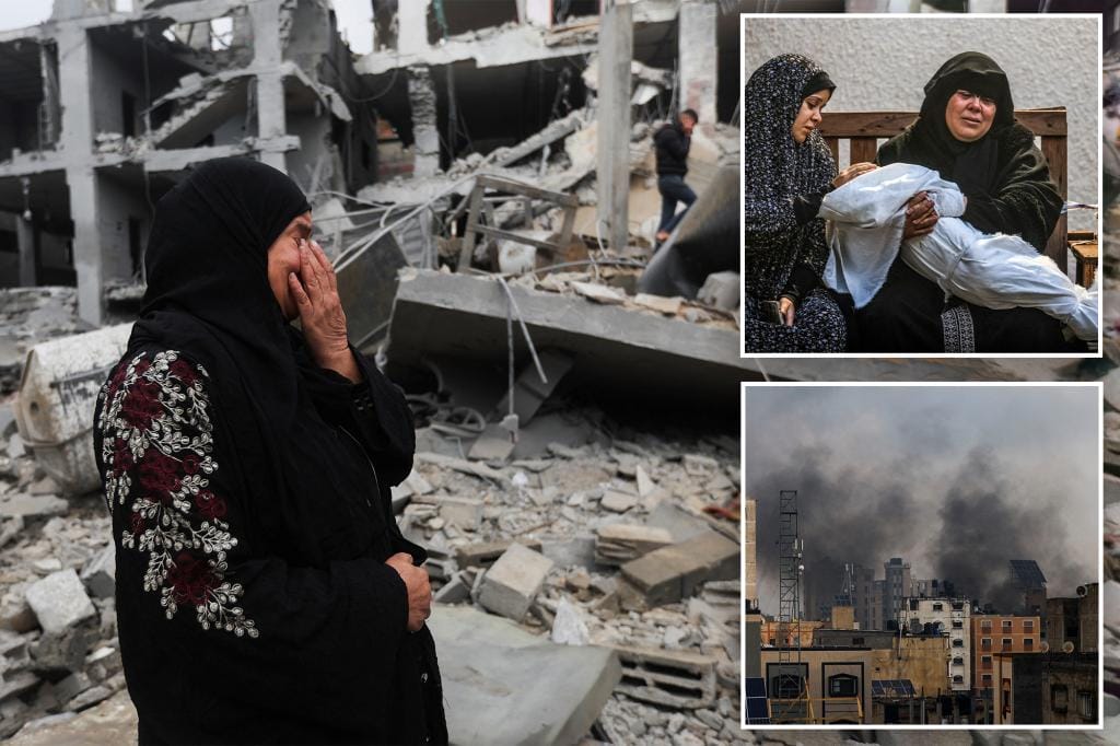 Israel attacks southern Gaza as disease stalks residents
