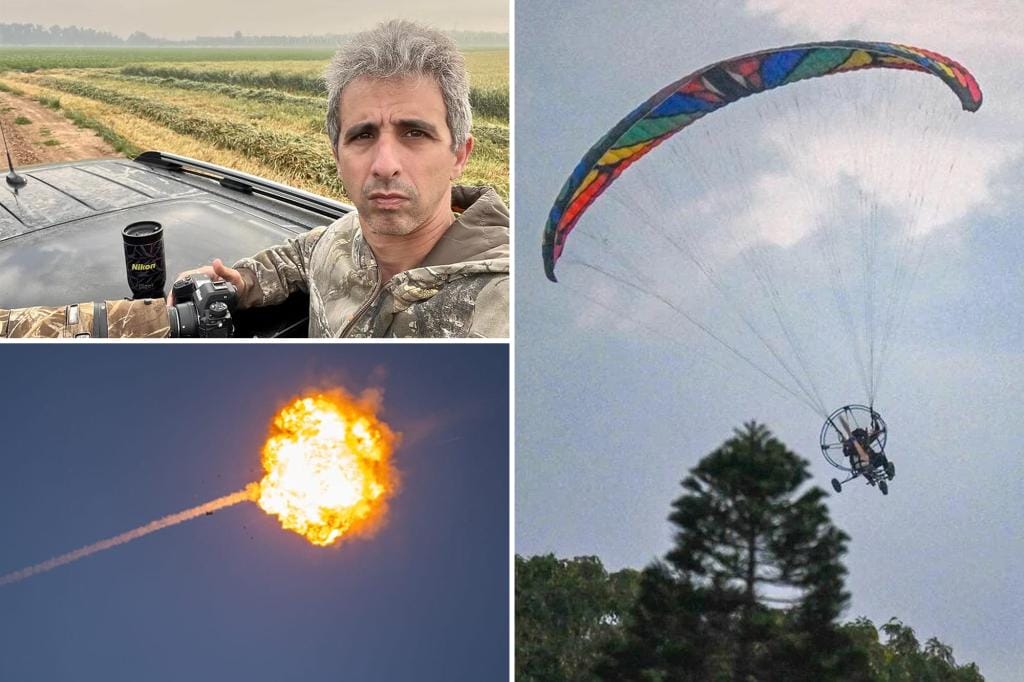 Israeli photographer captured paragliders and attacks moments before Hamas killed him