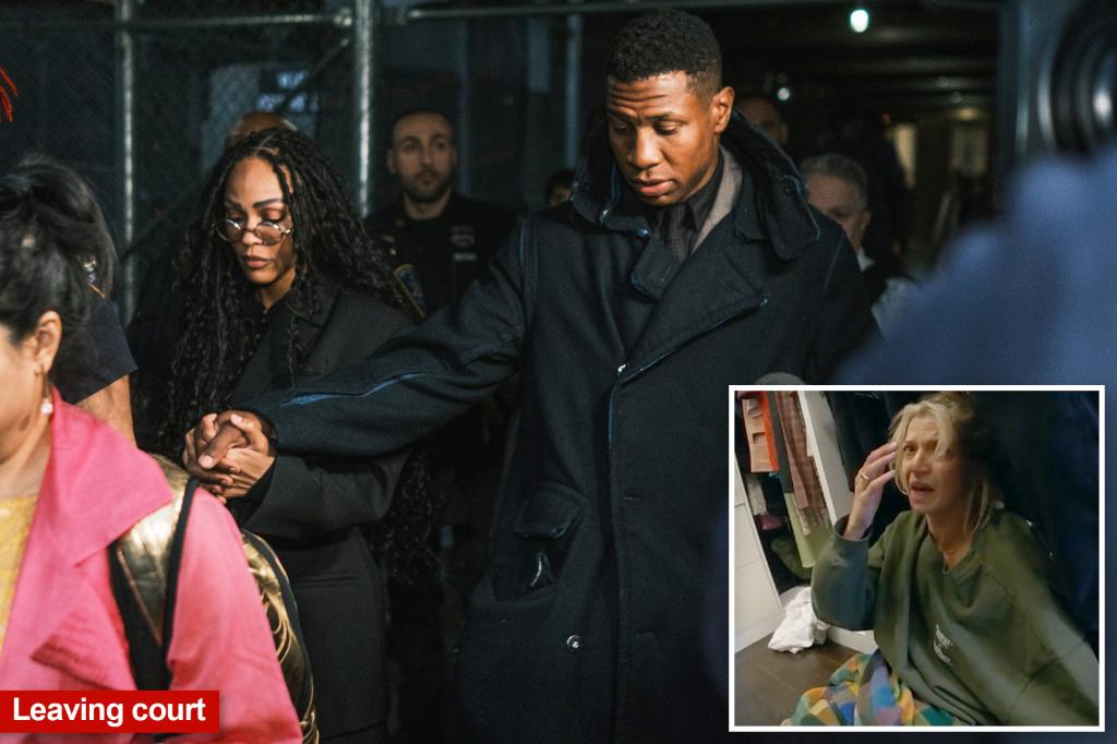 Jonathan Majors convicted of assault stemming from fight with then-girlfriend inside New York car service