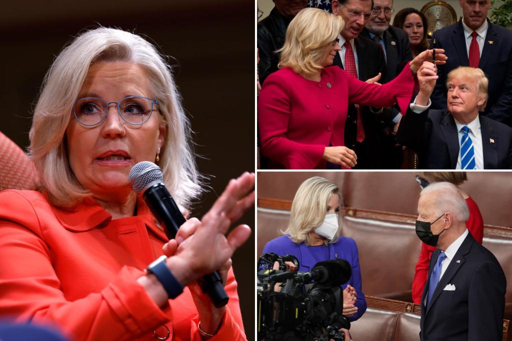 Liz Cheney affirms that there is no double standard in her criticism of Trump or Biden: "We may have darker chapters ahead"