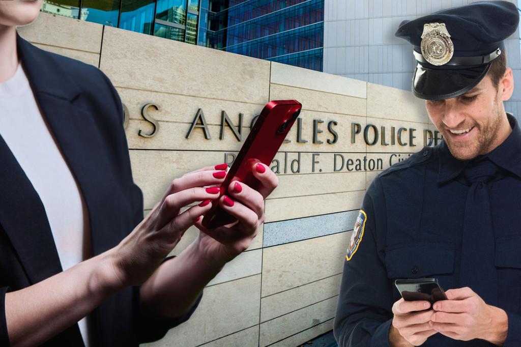 Los Angeles police officer sues city for sexual harassment after her husband shared her nudes with other cops: 'He took advantage of me'