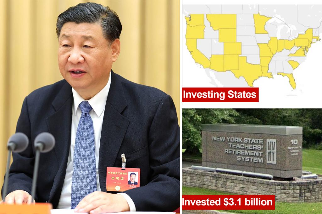 Major US retirement funds raise national security fears after investing $68 billion in Chinese market over past 3 years
