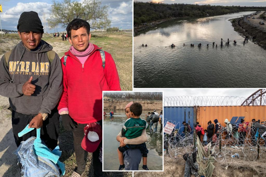 Migrants in a mad rush to cross the Texas border before the state's arrest law takes effect: 'We need to get to the United States quickly'