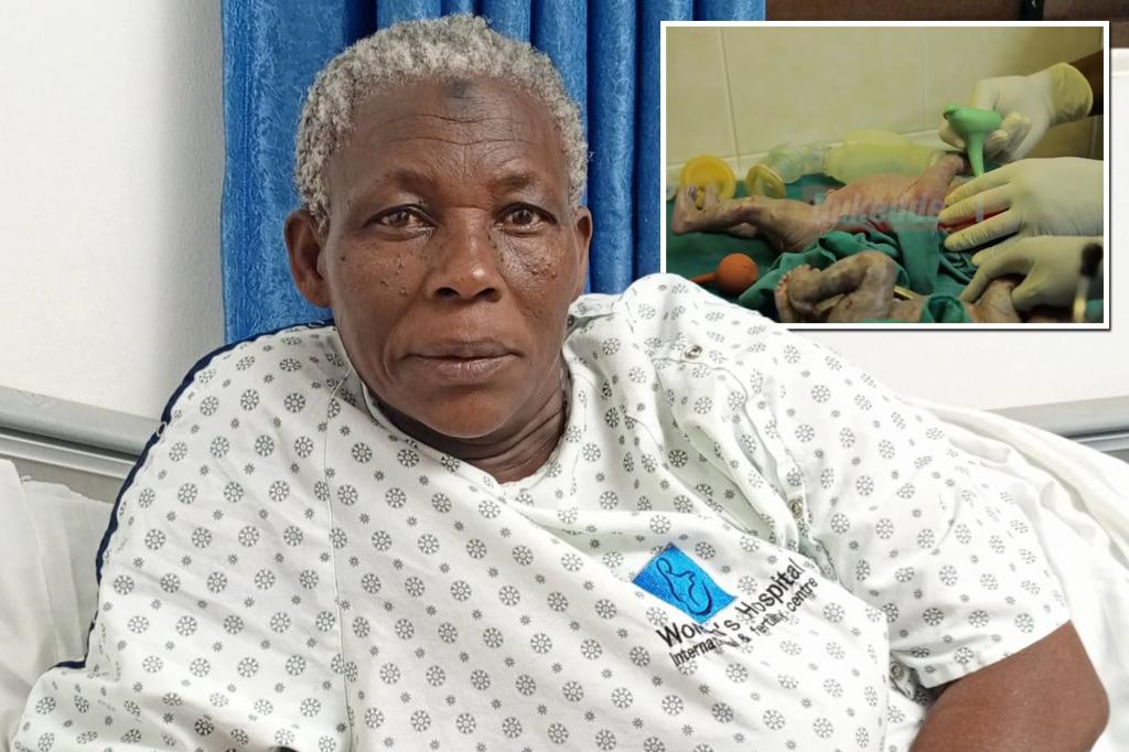 'Miraculous' 70-year-old woman gives birth to twins and becomes one of the oldest new mothers in the world