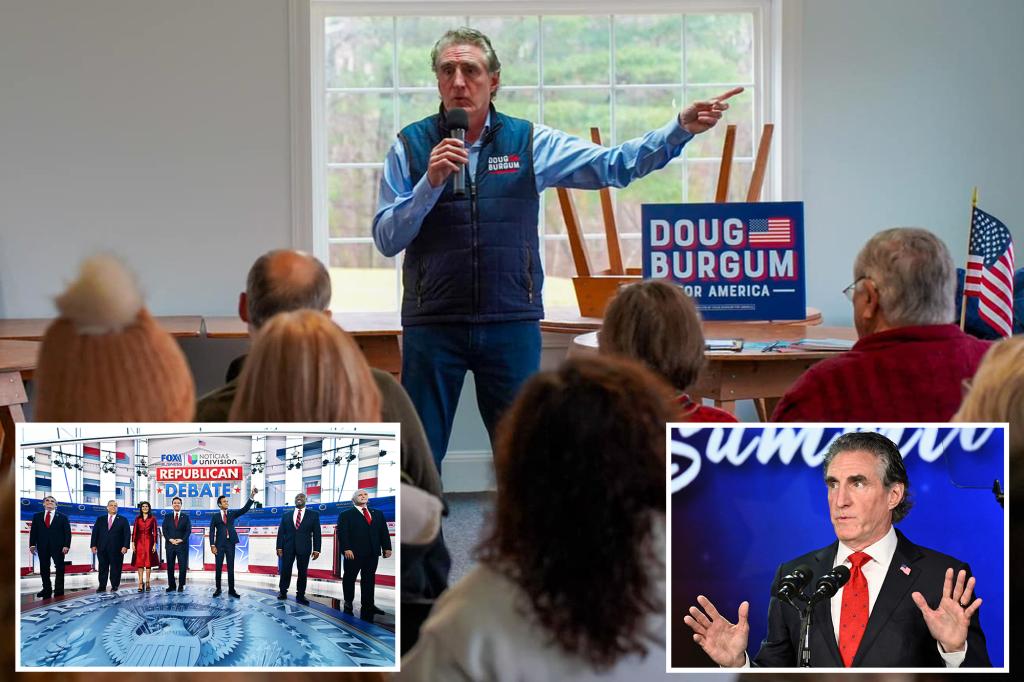 North Dakota Governor Doug Burgum suspends 2024 presidential campaign