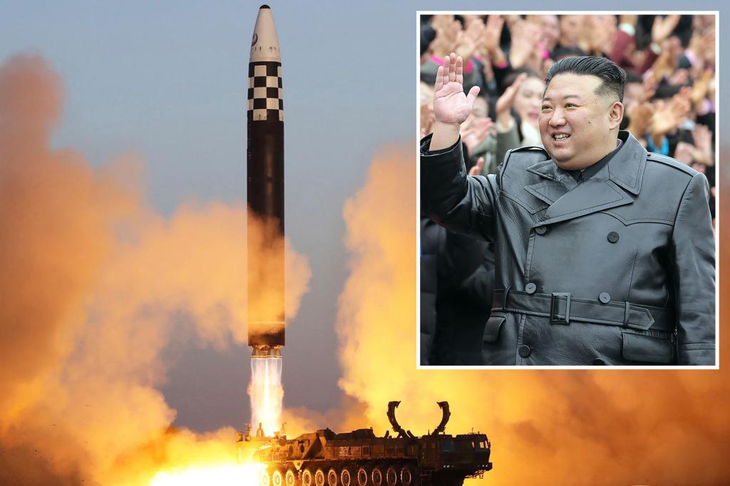 North Korea fires a ballistic missile into the sea a day after Biden warned that launching a nuclear bomb would end Kim Jon Un's regime.