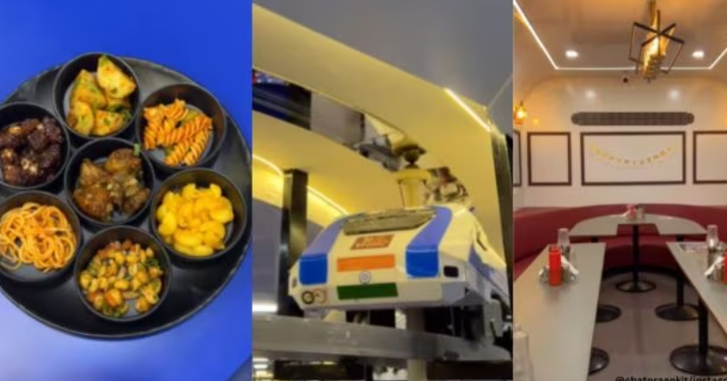 On a culinary journey: Vande Bharat theme restaurant surprises Surat
