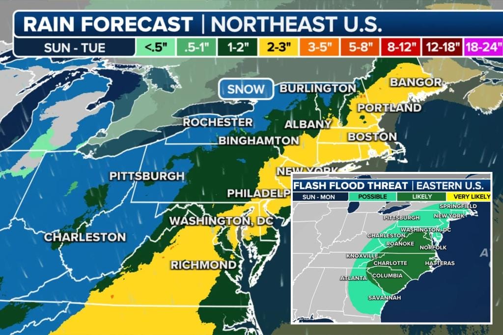 Powerful pre-holiday storm hits 20 states, slowing early holiday travel for millions in the East