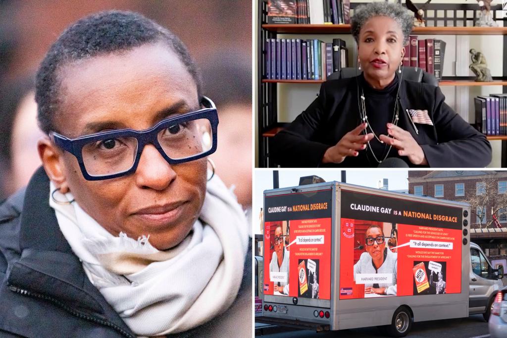 Prominent Professor Claudine Gay Allegedly Copied Calls to Be Fired, Says Harvard Needs to 'Come to Sanity'