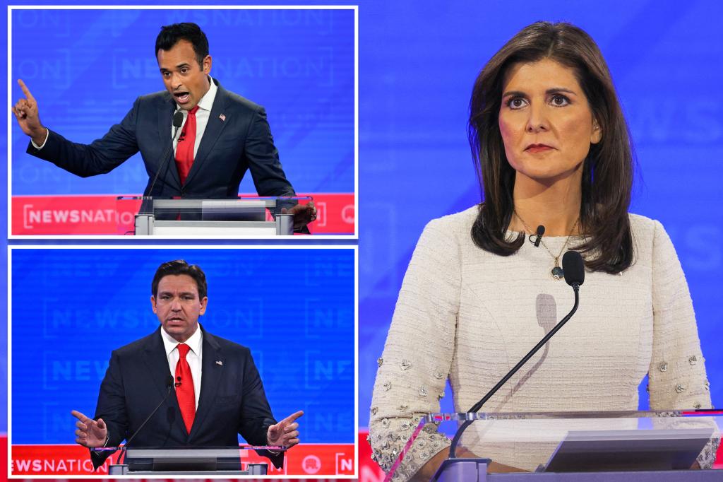 Republicans quickly attack Nikki Haley in the fourth debate