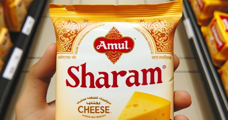 'Sharam Naam Ki Cheese... Ab Hai!'  Amul includes wit and humor in this special package