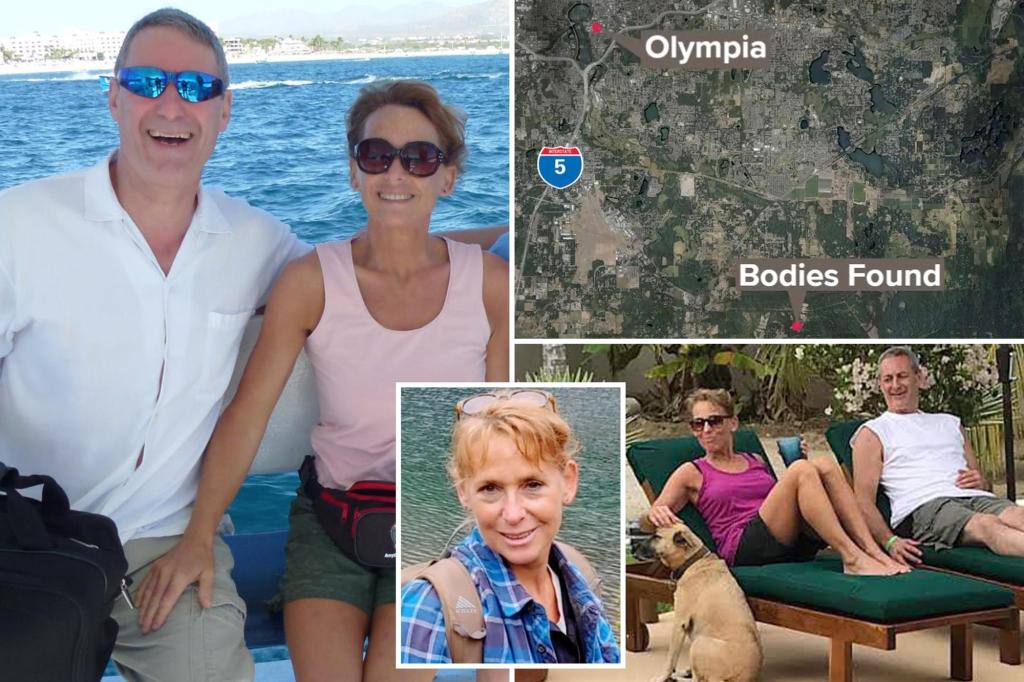 The bodies of a missing couple allegedly kidnapped by a tenant are found at a military base