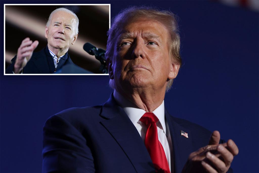 Trump says he will debate Biden and face his Republican rival "if it's too close" after the New Hampshire primary.