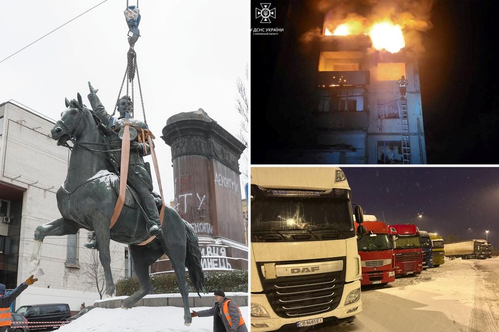 Ukraine border blockade persists as Polish truckers stand firm