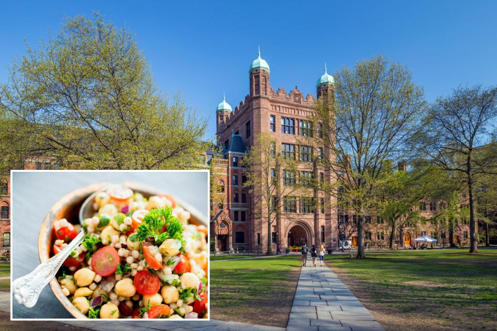 Yale removes then quickly reinstates 'Israeli' couscous salad in dining hall after pushback from Jewish students