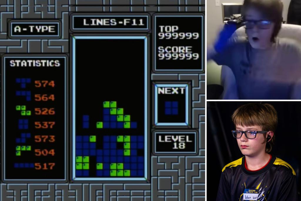 13-year-old player believed to be first to 'beat' Tetris in 40 years