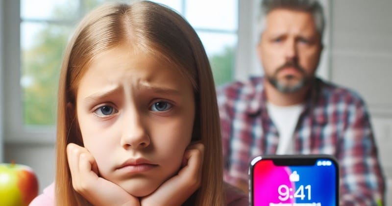 An 11-year-old girl claims her parents ruined her life by not buying her iPhone 15