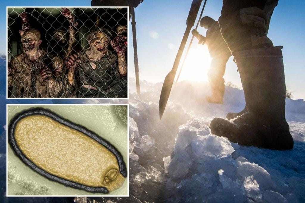 Ancient zombie viruses trapped in Arctic ice could unleash deadly new pandemic: 'Tangible threat'