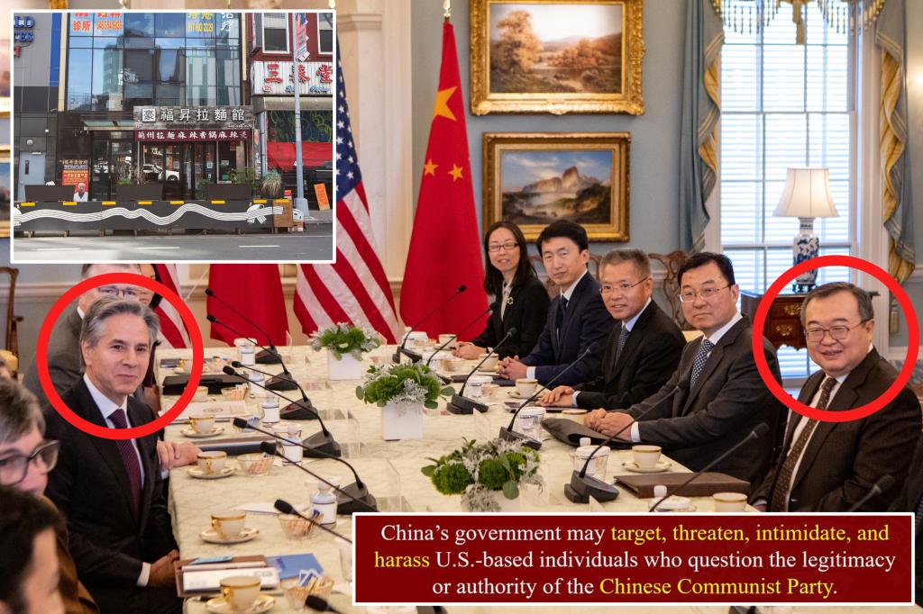 Biden admin rolls out red carpet for Chinese communist who ran secret NYPD precinct