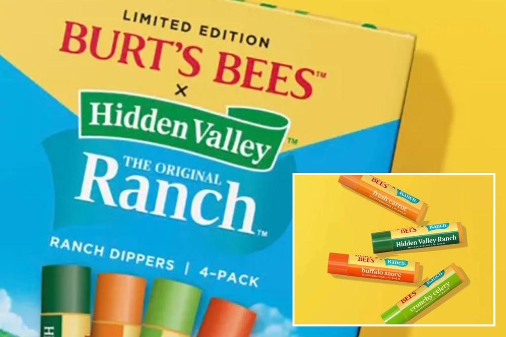 Burt's Bees and Hidden Valley Ranch lip balms sell out in a matter of hours