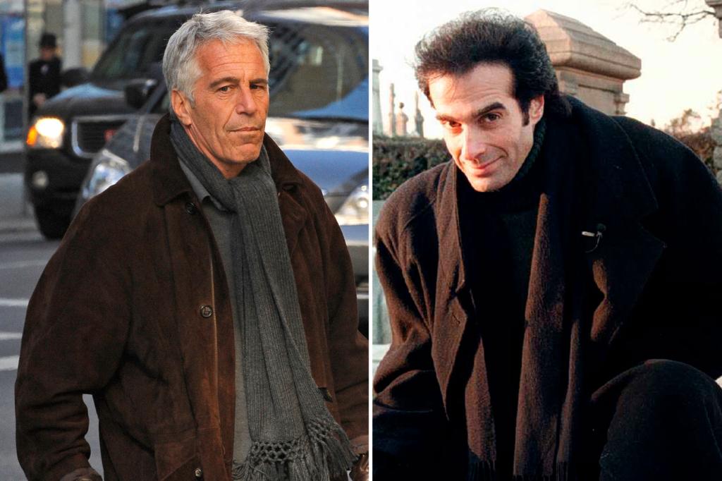 David Copperfield performed magic tricks at dinner with Epstein accuser at late pedophile's home: court documents