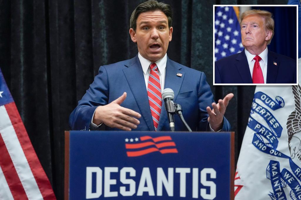 DeSantis splits with Trump after he suggested the economic crisis would help him in the election: 'I don't want to see that'