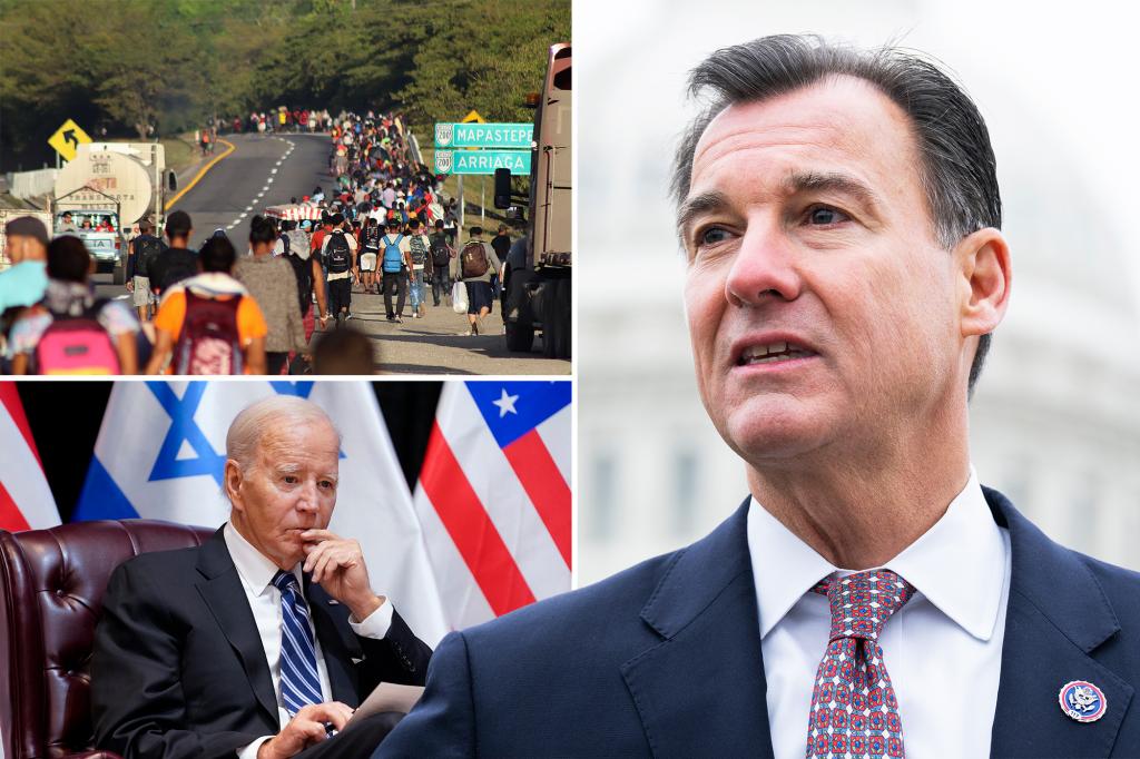 Democrat running for Santos' seat blames feds for New York migrant crisis, begs Biden for help