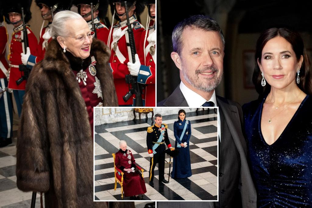 Denmark awaits new king as Queen Margaret retires in historic succession on Sunday