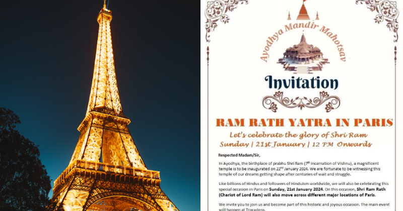 Event at Ayodhya Ram temple: Devotees in Paris to watch Rath Yatra and Puja