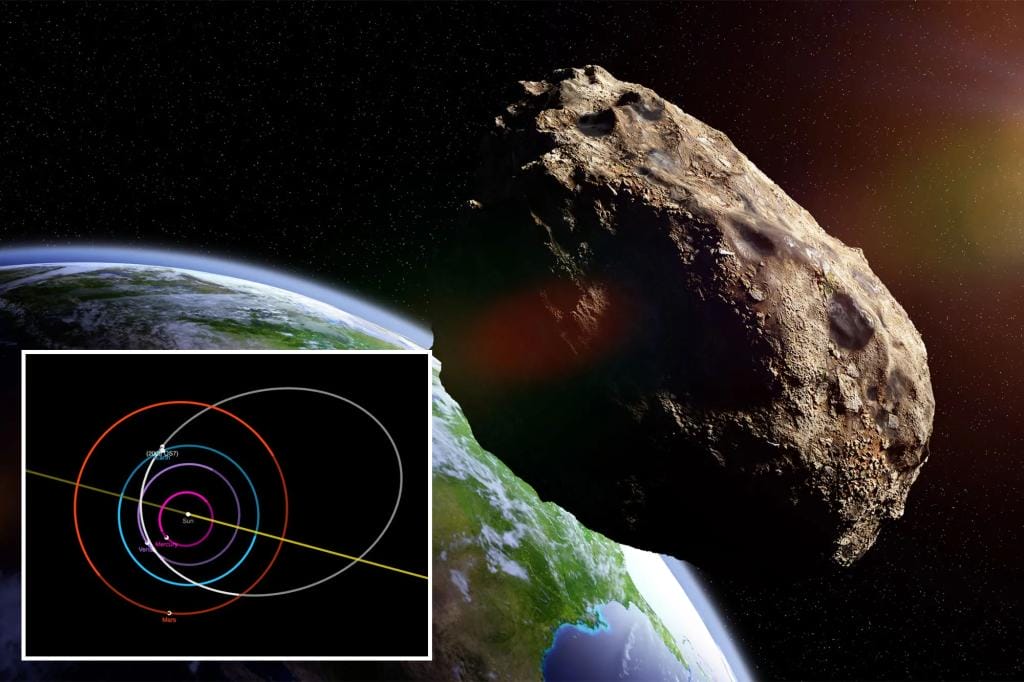 Five asteroids, including one the size of a sports stadium, are expected to pass by Earth