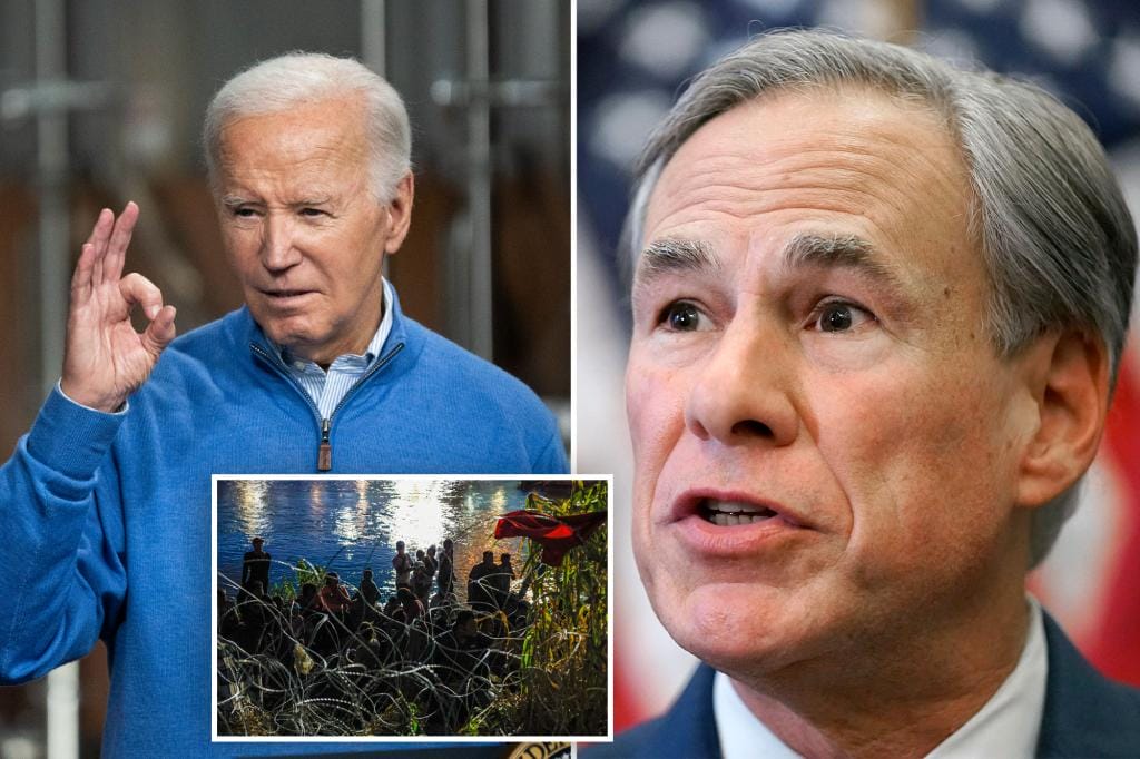 Half of US governors side with Texas in the border dispute with Biden, saying the president is leaving the country "vulnerable" to illegal immigration.