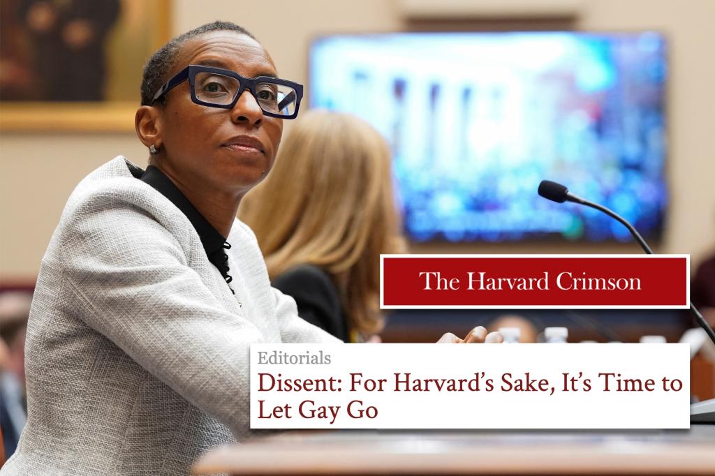 Harvard student newspaper backs Claudine Gay but admits she plagiarized, while editorial board dissenters say she should go