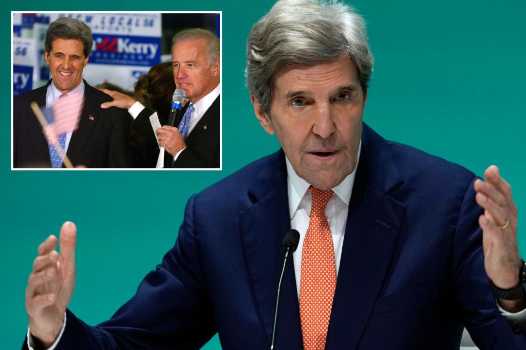 John Kerry to leave Biden administration, plans to join president's re-election campaign
