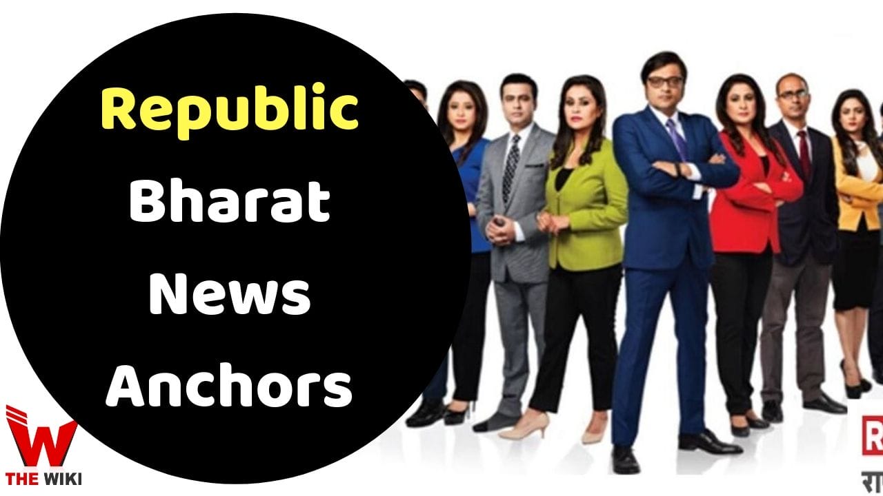 List of Top 10 Republic Bharat TV News Anchors