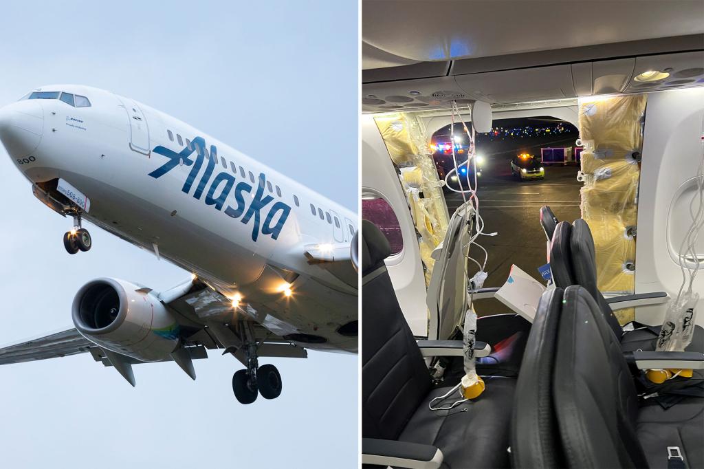 NTSB sends team to investigate huge Alaska Airlines 'incident' that occurred mid-flight